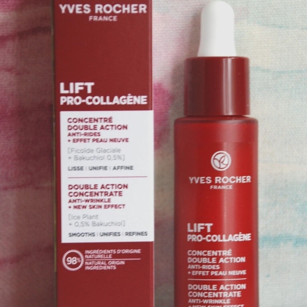 Yves Rocher Lift Pro-Collagene Serum NIB 30 ml.